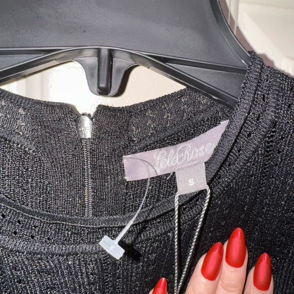 Lela Rose ruffle knit detail Piper Dress, size small, NWT - Picture 9 of 14